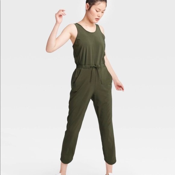 all in motion Pants - NEW All in Motion Green Jumpsuit